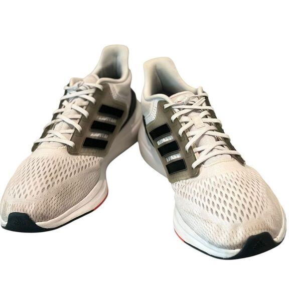 Adidas EQ21 Men’s Running Sneakers White Black Size 12